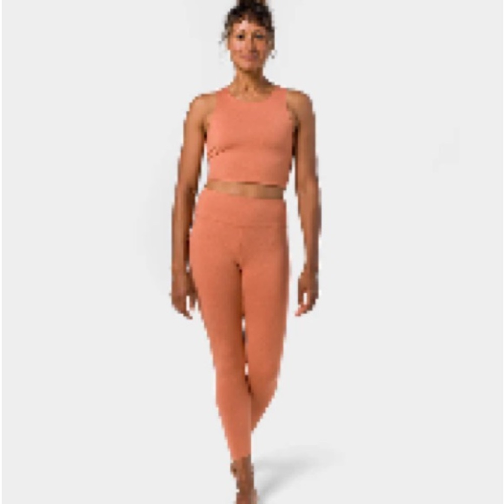 Manduka Dhara Leggings - Clay
